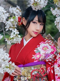 Rain waves_ HaneAme - NO.092 Crimson Kimono(14)